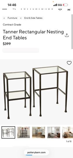 PB Tanner nesting tables