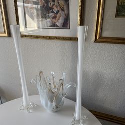 Beautiful Glass Art Decor Murano Style 