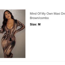 Fashion Nova Contour Dress