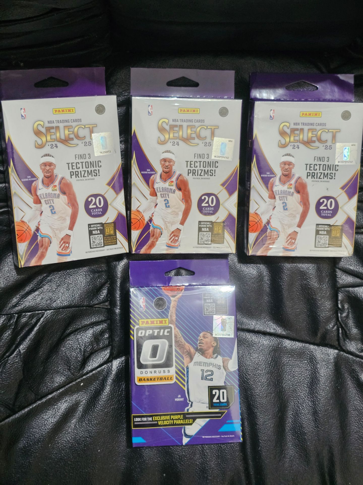 2024-25 Panini Select & Donruss Optic Basketball Hanger Box! 4 Box Lot! New Factory Sealed!