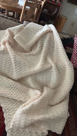 Hand Crocheted Throw