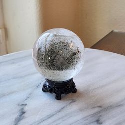 0.7 Lb (318g) Garden Quartz Sphere Quartz Crystal 
