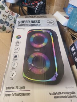 Jobsite speaker