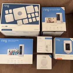 Ring Pro Alarm Security System with Cameras and Sensors