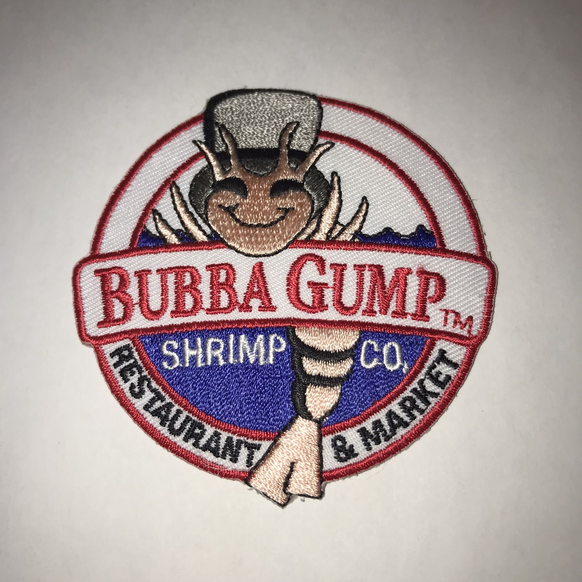 BUBBA GUMP SHRIMP CO Iron On Patch