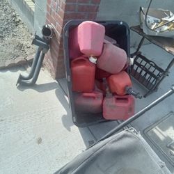 Gas Cans 1 And Ttwo Gal  3 Dollars Each 