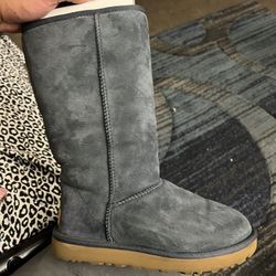ugg blue tall boots