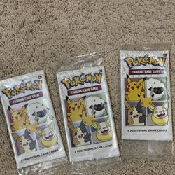 25th Anniversary General Mills Pokemon Cereal 3 Card Booster Packs