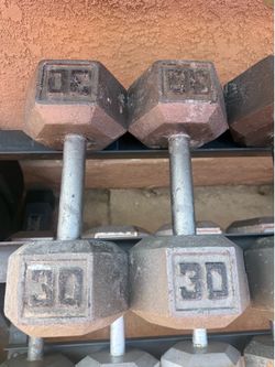 30 lbs dumbbells