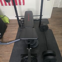 $300 Weights and Bench