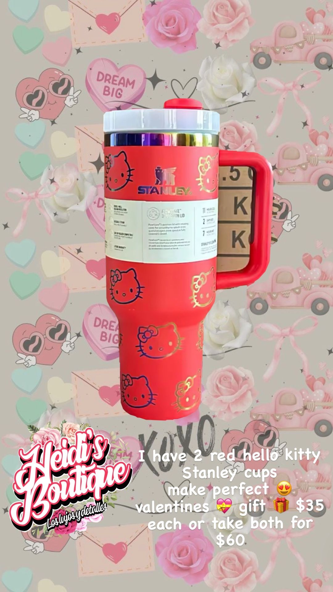 Hello Kitty Stanley Cups