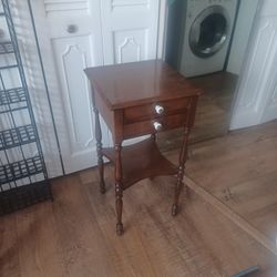 Small Wood Table 