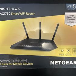Brand New NETGEAR Nighthawk Router AC1750 Smart WiFi 