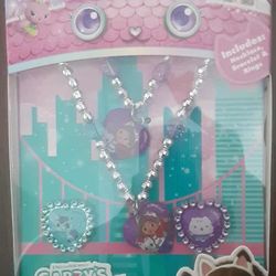 New Gabby's Dollhouse The Movie Jewelry Set