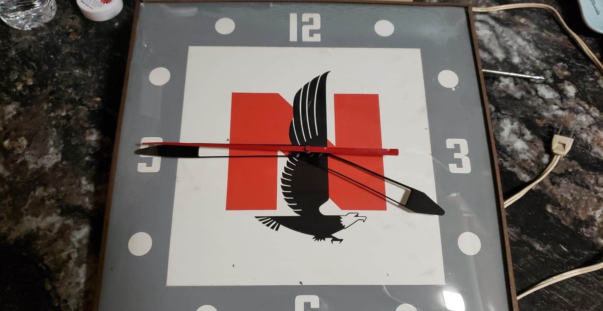 Vintage 1960s PAM Advertising Clock - Nationwide Insurance