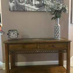 Wood Side Table