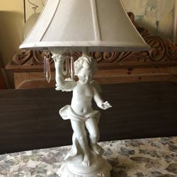 Vintage Angel/Cherub Lamp
