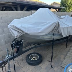 1987 Bass Tracker Fishing Boat 