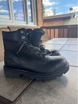 Timberland PRO Black Work Boots 9.5