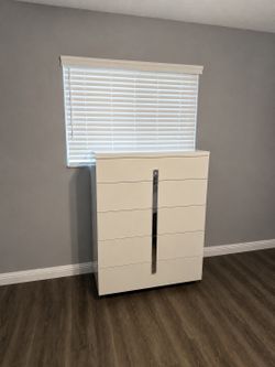 White dresser