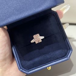 5.03 ct Fancy Intense Pink Lab Diamond Ring – IGI Cert, 14K White Gold (New)