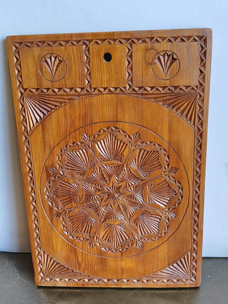 Large Carved Wood Board