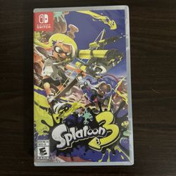 Splatoon 3 For Nintendo Switch 