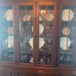 Bob Timberlake Cherry And Glass Hutch - Top Only