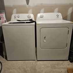 Washer and dryer set