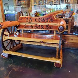 Cedar Wood RUSTIC Benchs 