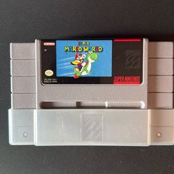 SNES Super Nintendo Super Mario World