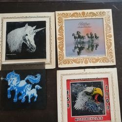 Vintage carnival mirror lot