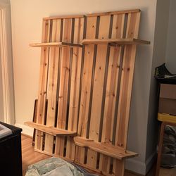 Awesome minimalist futon frame