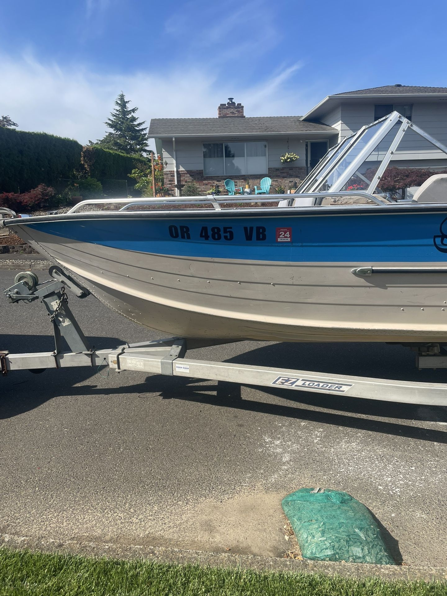 1985 Sylvan 18 ft