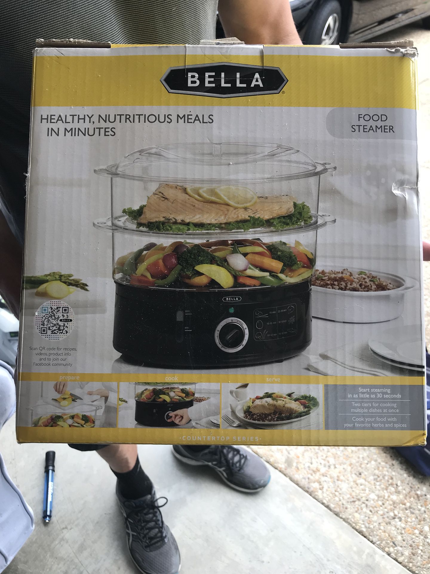 Food steamer (new in box)