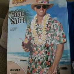 Hawaiian Shirt Men's Halloween Costume Size Large 