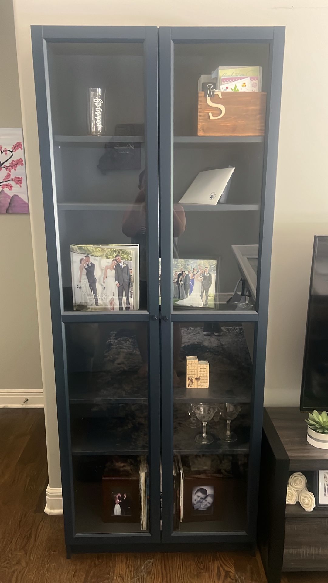 IKEA Blue Billy Bookshelves