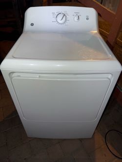 GE Dryer Electric White