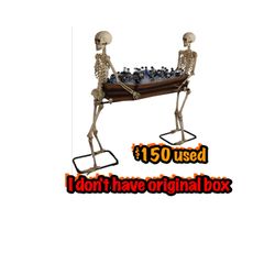 Skeleton And Cooler Coffin 