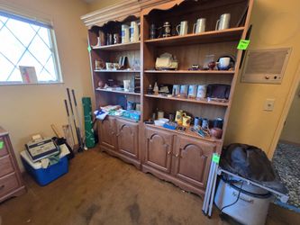 Shelving units $15 each