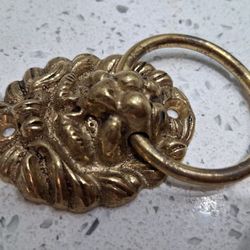  Set of Two Brass Vintage Door Knokers