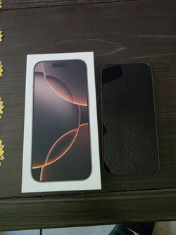 Iphone 16pro 512gb Desert titanium color $850