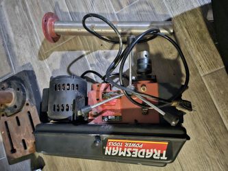 8 Inch Drill Press, 2.3 Amp 5-Speed Bench Drill Press, Bench Top Drilling Machine

