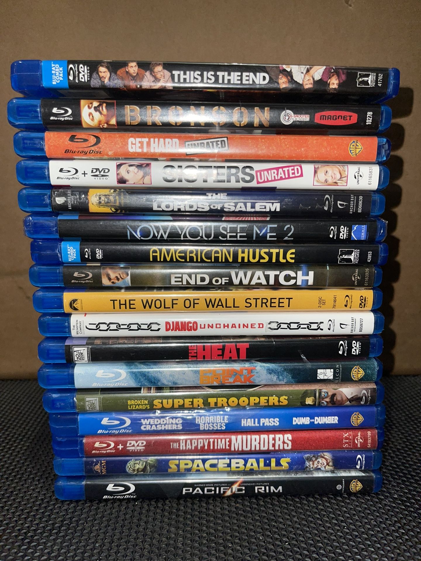 BLUERAYS dvd LOT