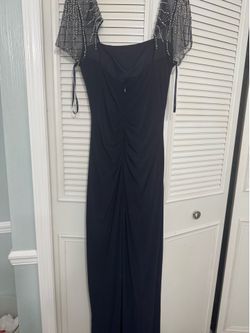 Navy blue dress