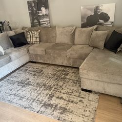 Sectional Grey Couch