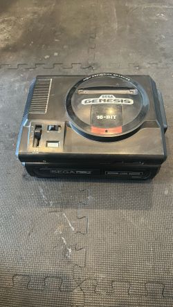 Sega Genesis And Sega Cd Model 1