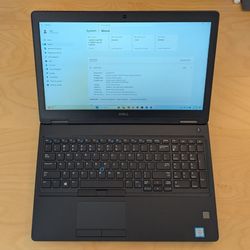 Dell 15.6" Core i7 Laptop 256GB SSD 8GB RAM Latitude 5591 Bluetooth HDMI Notebook Computer