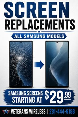 New Samsung Screen on Special