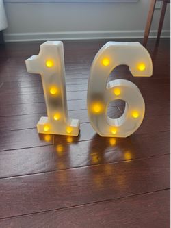 Number 1 and 6 or 9